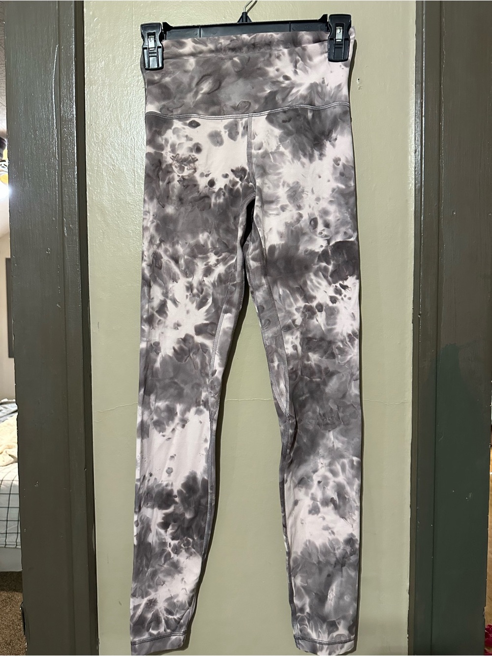 lululemon athletica Gray Tie-Dye High-Rise Leggings